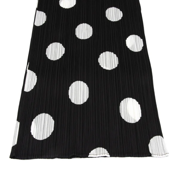 PLEATS PLEASE Dot Print Pleated Skirt K-168210_005