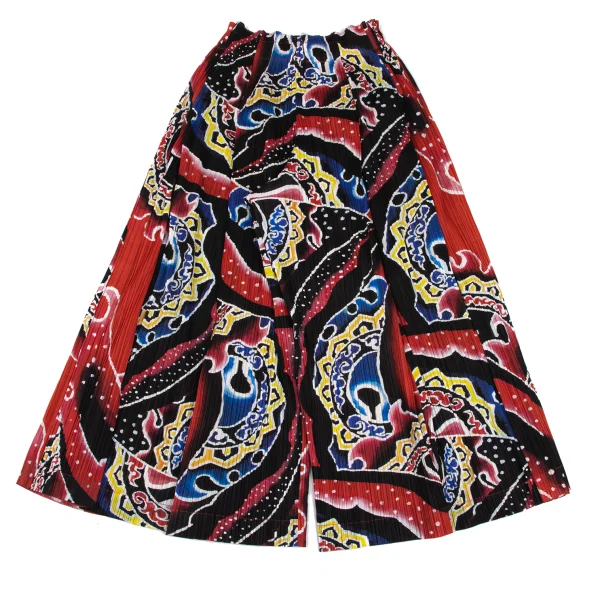 PLEATS PLEASE Nebuta Festival Print Tuck Design Pleated Wide Pants K-168212_009