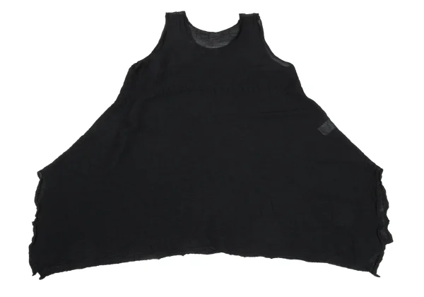 ISSEY MIYAKE me Crepe Pleated Sleeveless Flare Tunic K-168215_002