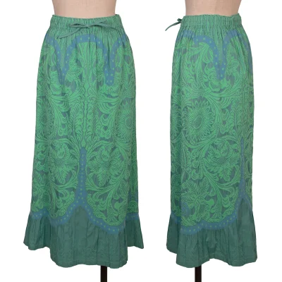 ISSEY MIYAKE HaaT Botanical Jacquard Skirt