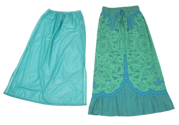 ISSEY MIYAKE HaaT Botanical Jacquard Skirt K-168218_009