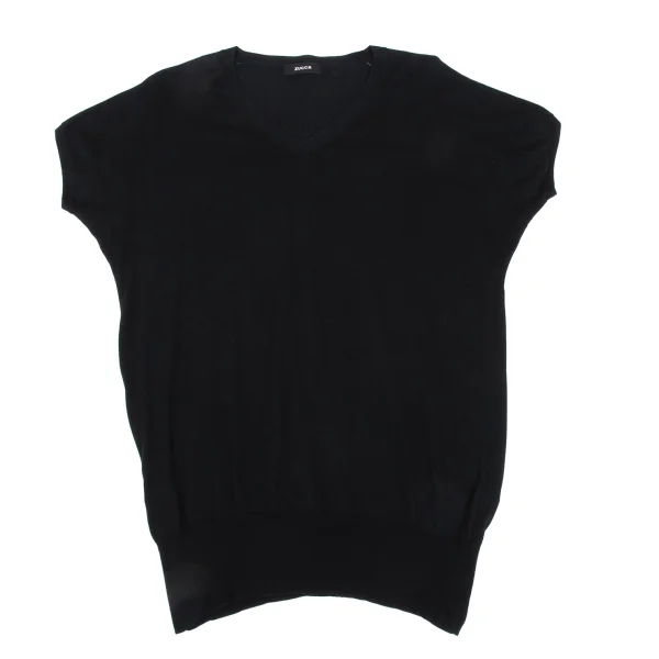 zucca Cotton V Neck Dolman Knit Top K-168224_002