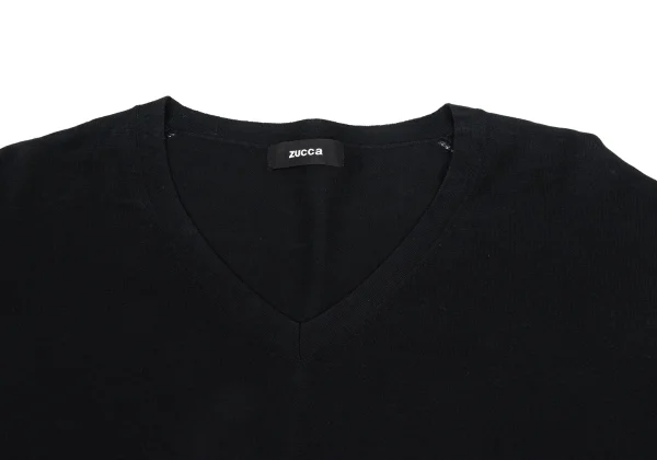 zucca Cotton V Neck Dolman Knit Top K-168224_005