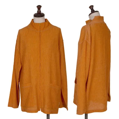 Plantation Wool Blend Wrinkle Pleated Jacket