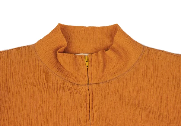 Plantation Wool Blend Wrinkle Pleated Jacket K-168228_004