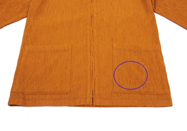 Plantation Wool Blend Wrinkle Pleated Jacket K-168228_009