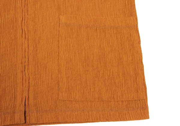 Plantation Wool Blend Wrinkle Pleated Jacket K-168228_011