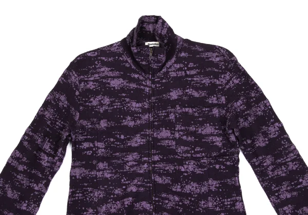 Plantation Pigment Printed Turtleneck Top K-168230_003