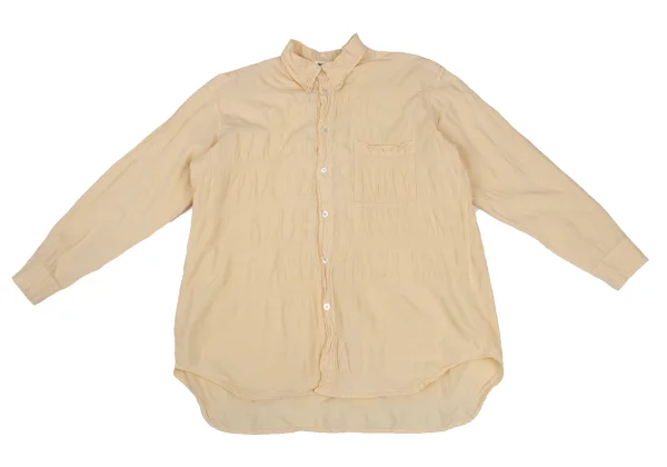 Plantation Cotton Blend Wrinkled Button-down Shirt K-168231_002