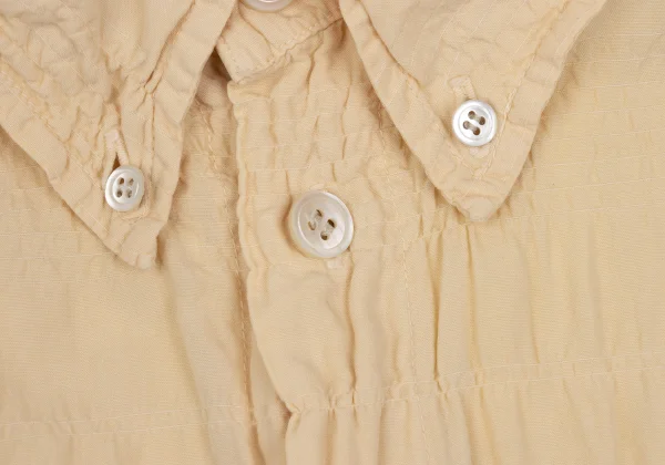 Plantation Cotton Blend Wrinkled Button-down Shirt K-168231_006