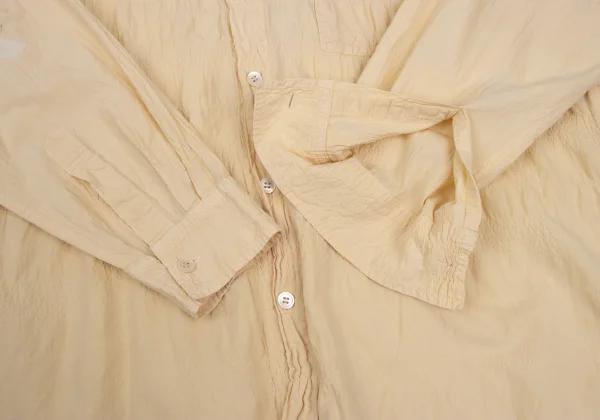 Plantation Cotton Blend Wrinkled Button-down Shirt K-168231_009