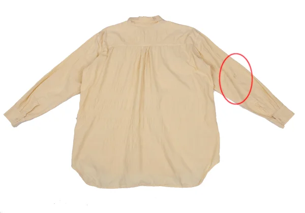 Plantation Cotton Blend Wrinkled Button-down Shirt K-168231_012