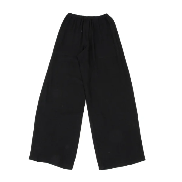 Plantation Rayon Linen Straight Pants Black M K-168233_001