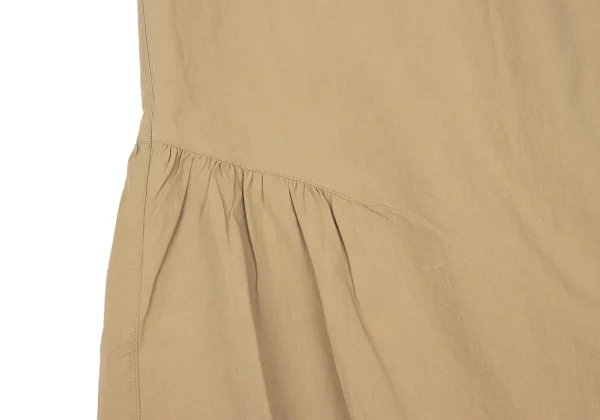 Plantation Cotton Linen Side Gather Skirt K-168234_007
