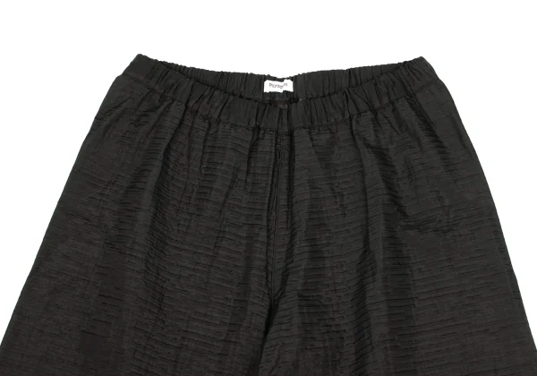 Plantation Nylon Pin Dot Design Wide Pants K-168235_002