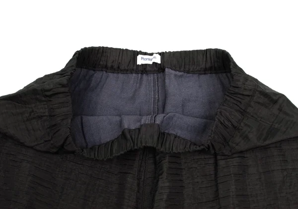 Plantation Nylon Pin Dot Design Wide Pants K-168235_003