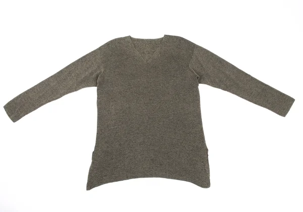 JURGEN LEHL Silk Cotton V-neck Knit K-168236_002