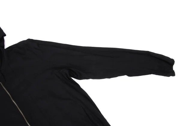 JURGEN LEHL Babaghuri Sheer Cotton Hooded Zip Jacket K-168237_005