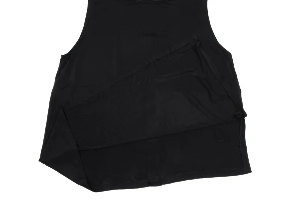 Acne Studios Rayon Blend Back Logo Tape Stretch Sleeveless Top K-168239_008