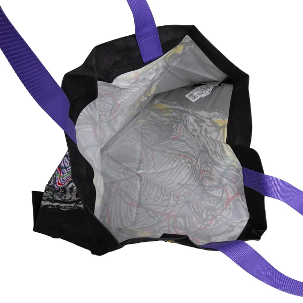 ISSEY MIYAKE me Owl Drawing Printed Pleats Tote Bag K-168241_009