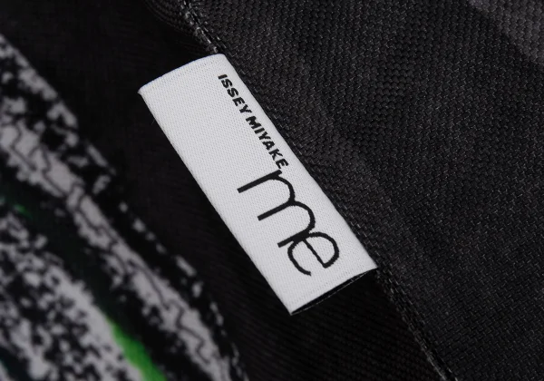 ISSEY MIYAKE me Owl Drawing Printed Pleats Tote Bag K-168241_012