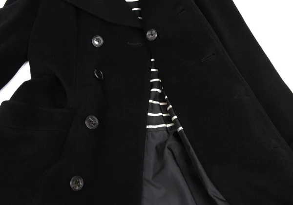 Jean Paul GAULTIER FEMME Angora Wool Double Long Coat K-168242_012