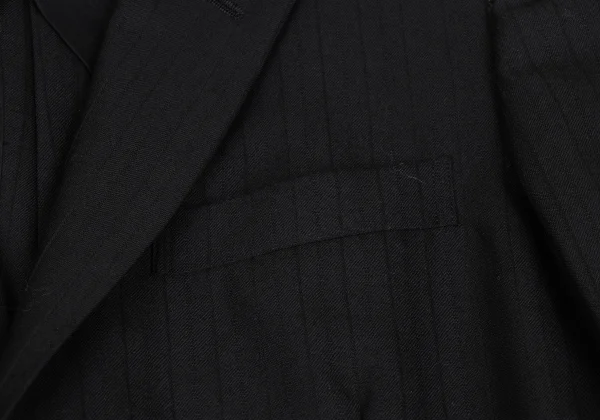 COMME des GARCONS HOMME PLUS Wool Blend Switching Stripe Jacket K-168244_005