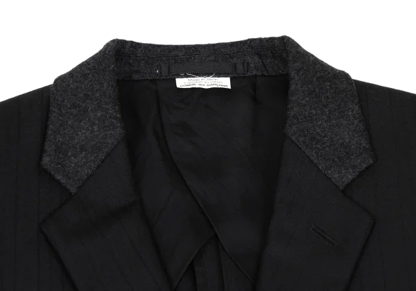 COMME des GARCONS HOMME PLUS Wool Stripe Jacket & Pants K-168246_004