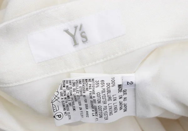 Y's Linen Out Pocket Design Skirt K-168248_016