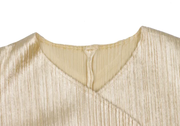 PLEATS PLEASE Velour Pleats Cardigan K-168250_004