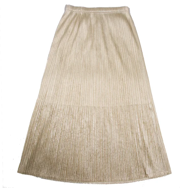 PLEATS PLEASE Velour Pleats Skirt K-168251_002