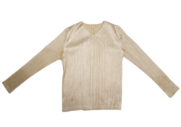 PLEATS PLEASE Velour Pleats Cardigan & Skirt K-168252_003