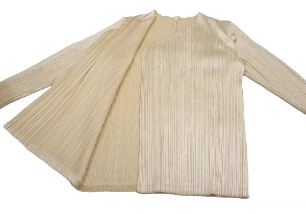 PLEATS PLEASE Velour Pleats Cardigan & Skirt K-168252_009