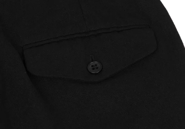 ANN DEMEULEMEESTER Linen Blended Straight Pants K-168253_010