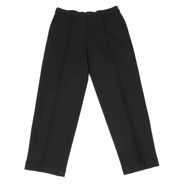 COMME des GARCONS HOMME PLUS Wool Tuck Pants Black L K-168255_001