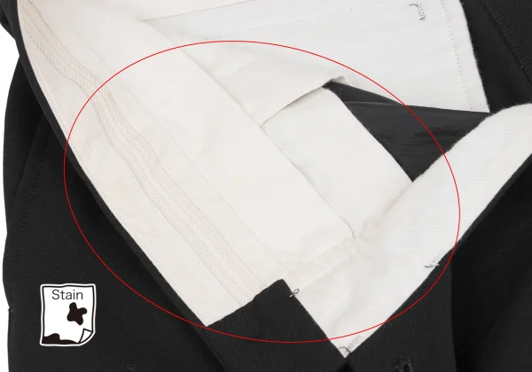 COMME des GARCONS HOMME PLUS Wool Tuck Pants K-168255_006