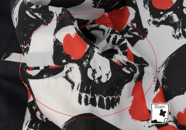 COMME des GARCONS HOMME PLUS Skull Print Check Wool Jacket K-168257_012