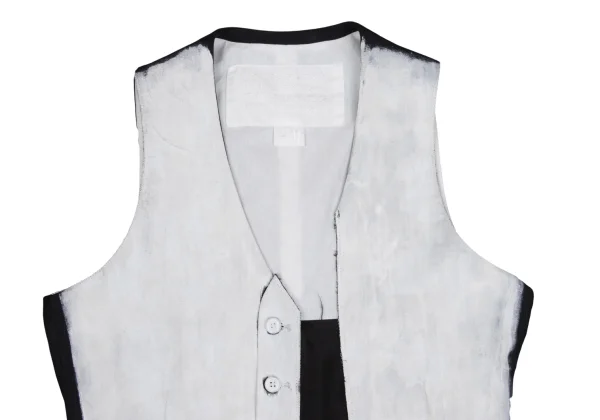 Maison Martin Margiela×H&M Front Paint Design Vest K-168258_002