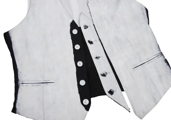 Maison Martin Margiela×H&M Front Paint Design Vest K-168258_009