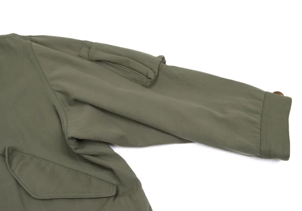 Yohji Yamamoto FEMME Mouton Pocket Design Cotton Mod Coat K-168261_006