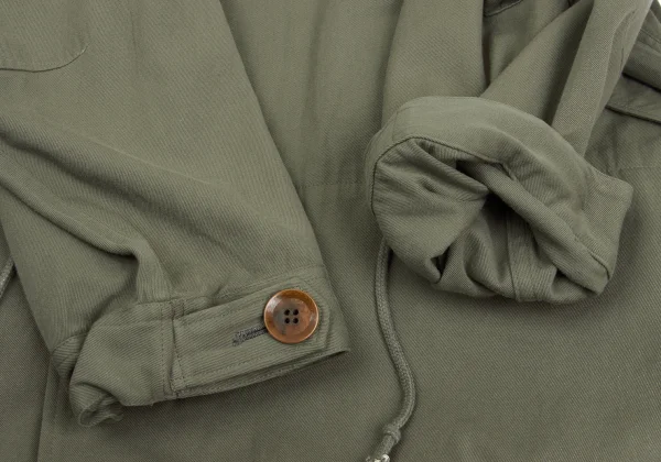 Yohji Yamamoto FEMME Mouton Pocket Design Cotton Mod Coat K-168261_008