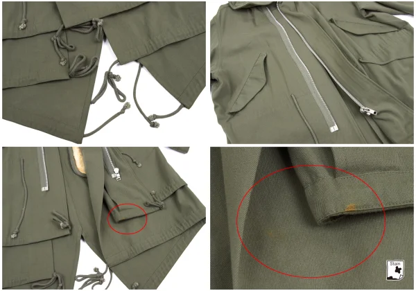 Yohji Yamamoto FEMME Mouton Pocket Design Cotton Mod Coat K-168261_011