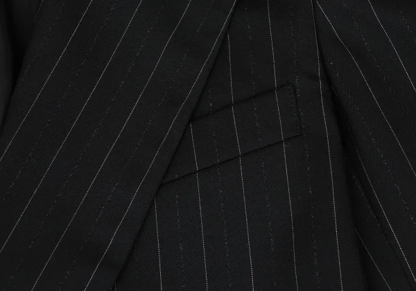 Jean Paul GAULTIER Lame Stripe Wool Jacket K-168262_006