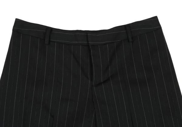 Jean Paul GAULTIER Lame Stripe Wool Jacket & Half Pants K-168264_012