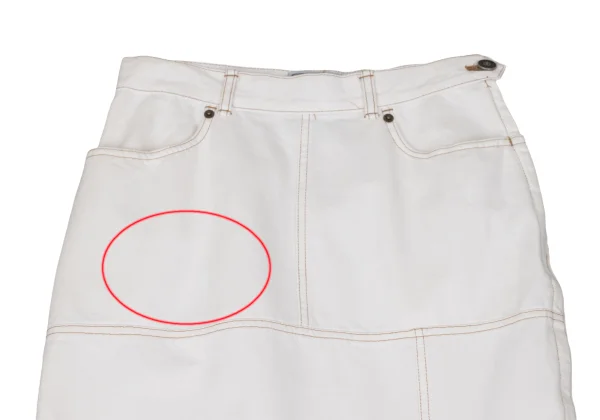 GAULTIER JEAN'S Side-zip Denim Skirt K-168265_003