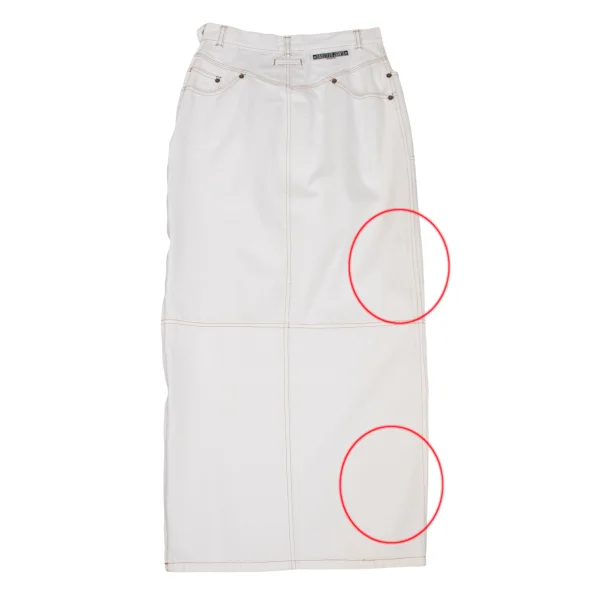 GAULTIER JEAN'S Side-zip Denim Skirt K-168265_012