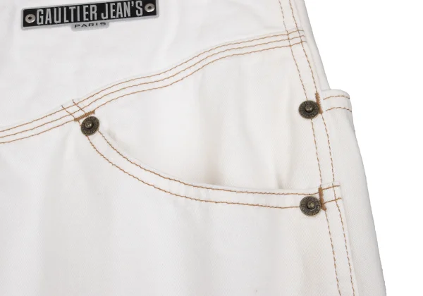 GAULTIER JEAN'S Side-zip Denim Skirt K-168265_016