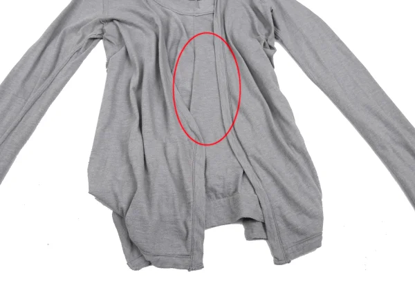 Yohji Yamamoto FEMME Folded Layered Ensemble Top K-168266_010