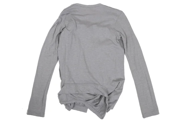 Yohji Yamamoto FEMME Folded Layered Ensemble Top K-168266_015