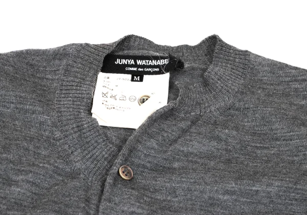 JUNYA WATANABE COMME des GARCONS Back Outseam Long Knit Cardigan K-168267_004